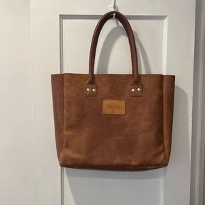 Parker Clay Merkato Signature Leather Tote